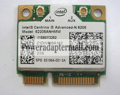 Intel Centrino AdvancedN 6205 62205ANHMW CARD for Lenovo 60Y3253